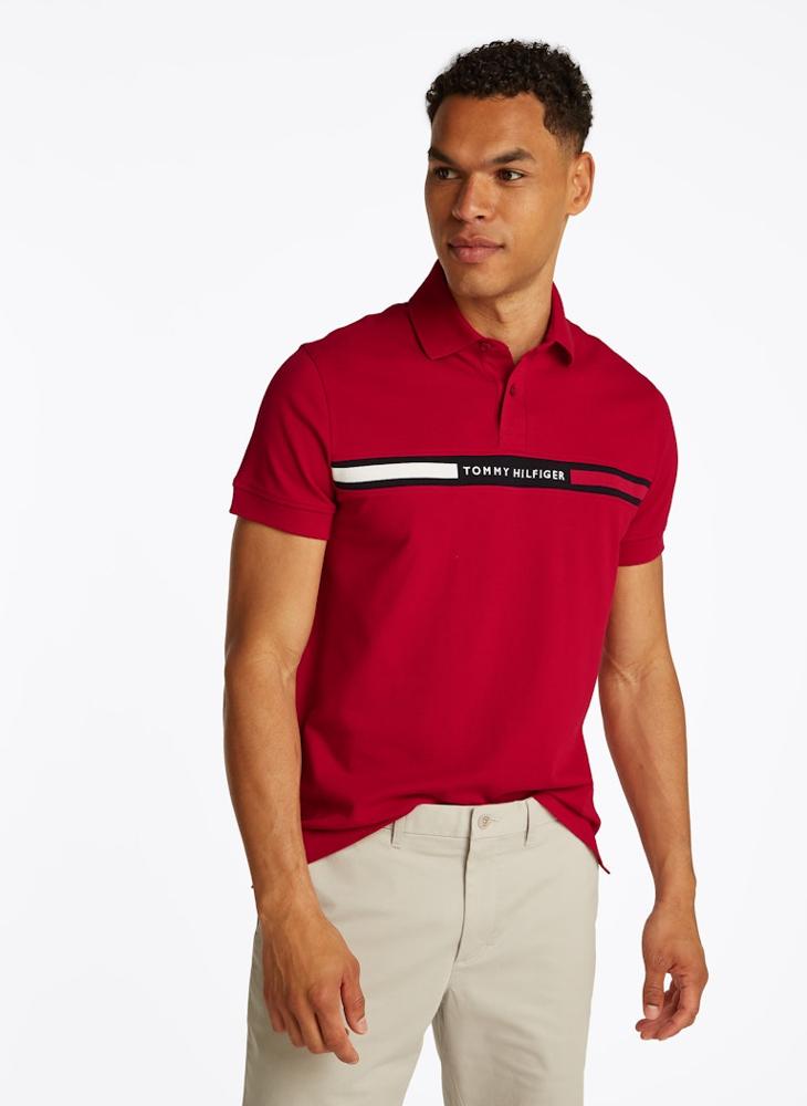 Regular Fit Hilfiger Chest Insert Polo
