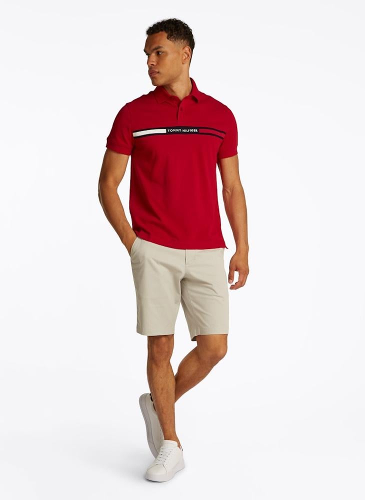 Regular Fit Hilfiger Chest Insert Polo