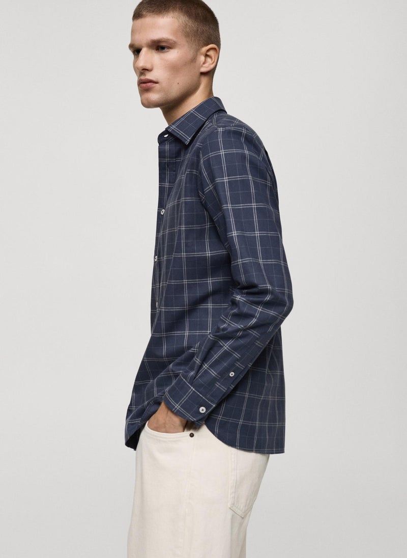 Roma Striped Long Sleeve Regular Fit Shirt