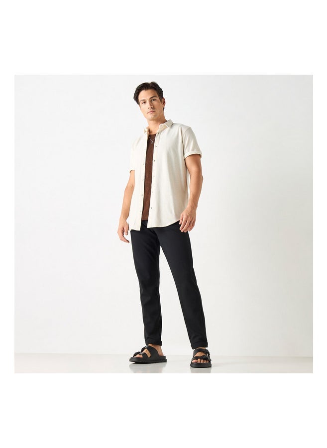 Regular Fit Textured Shirt