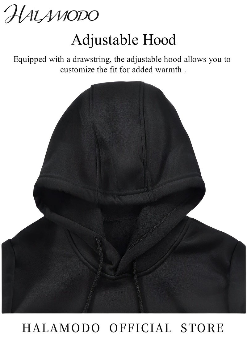 Men's Hoodie Pullover Powerblend Fleece Hoodie Sweatshirt with pattern Comfortable Sweatshirt Pullover Hooded Sweatshirt
