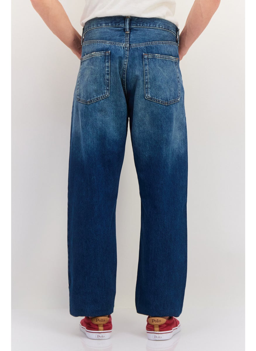 Men Original  Fit Wash No Stretchable Denim, Blue