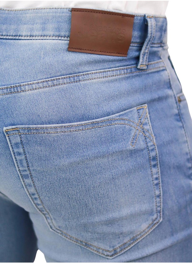 Men's Skinny Low Rise Denim Jeans
