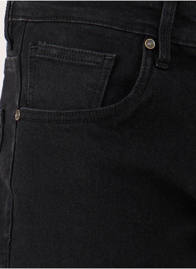 Slim Fit Jeans with Ripped Details