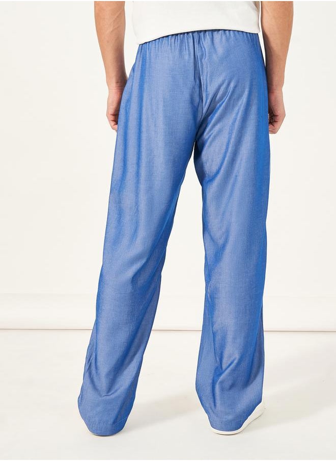 Mid Rise Relaxed Fit Jeans with Elasticated Waistband