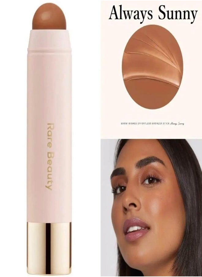 RARE BEAUTY Warm Wishes Effortless Bronzer Stick Always Sunny - Rich Caramel With Neutral Undertones 7g