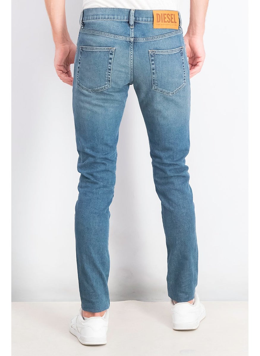 Men Slim Fit D,Strukt Pants, Denim Blue