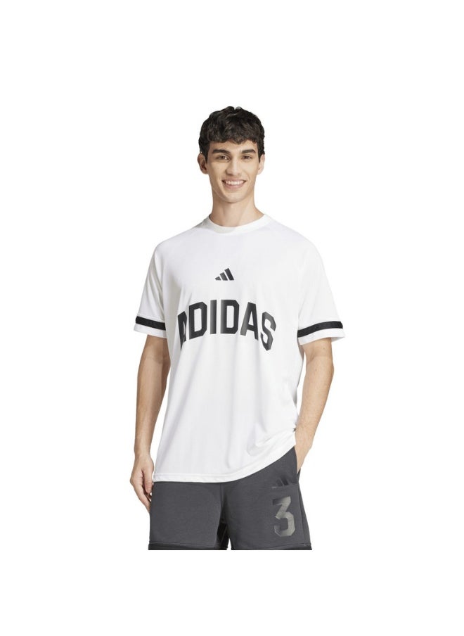 adidas M US SPORT TEE White Training T-SHIRTS for Men - XS