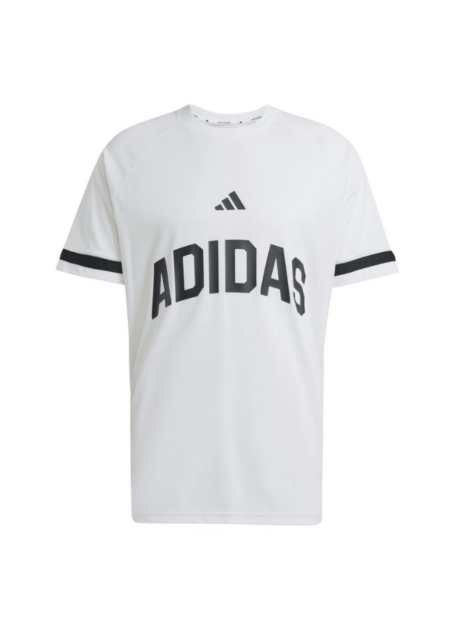 adidas M US SPORT TEE White Training T-SHIRTS for Men - XS