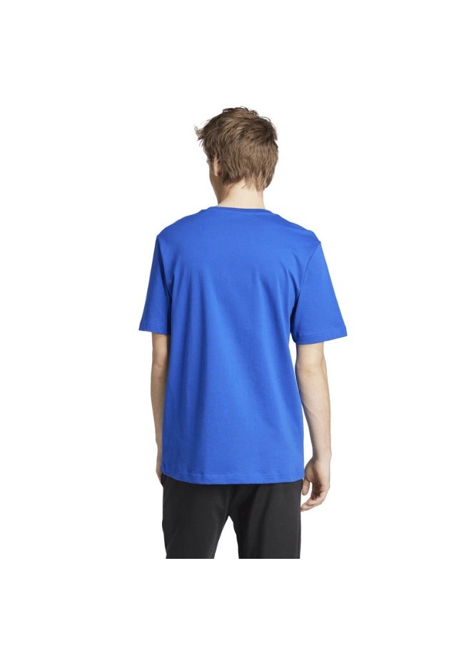 adidas M L EM PAST TEE Blue Training T-SHIRTS for Men - XS