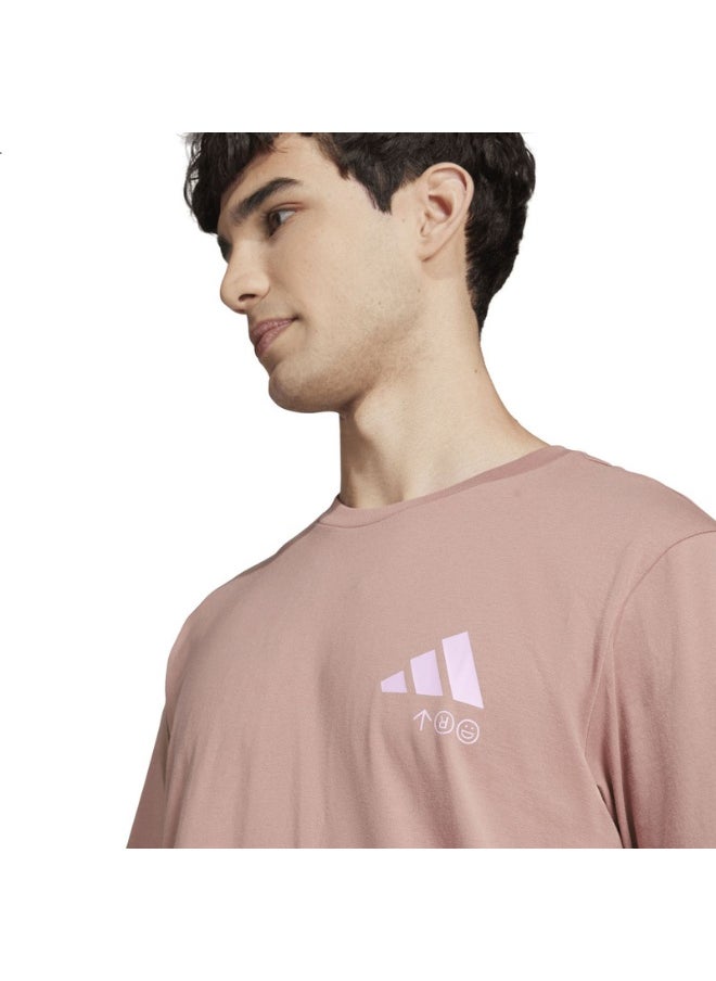 adidas lounge verbiage fos men graphic t-shirt