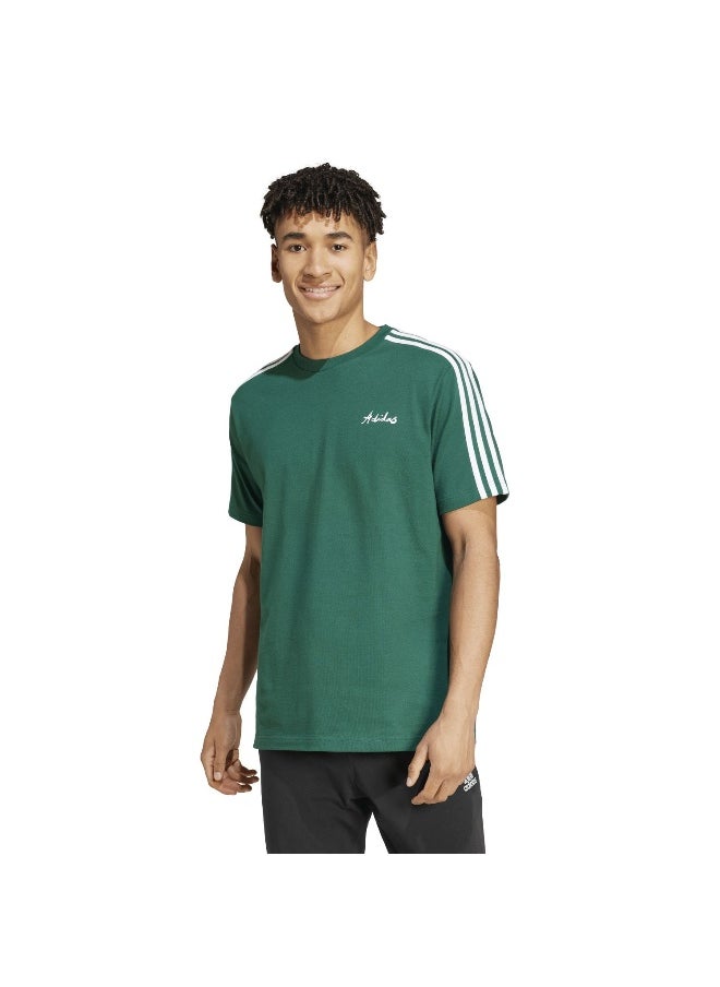 adidas M Gallery Ss T Green Training T-Shirts XS