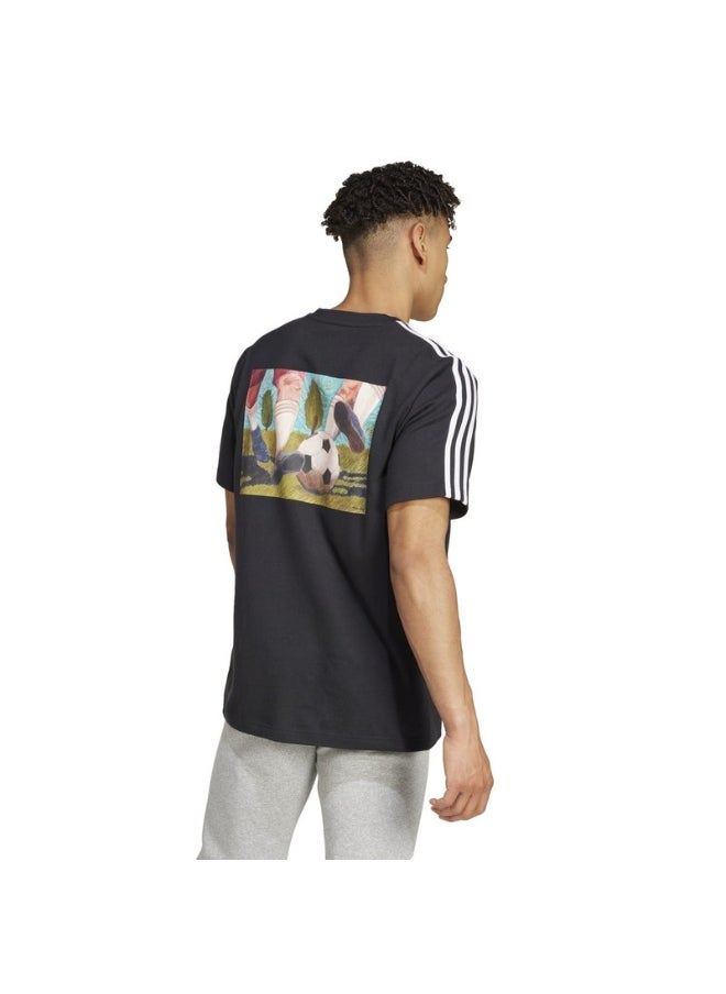 adidas M Gallery Ss T Black Training T-Shirts XS