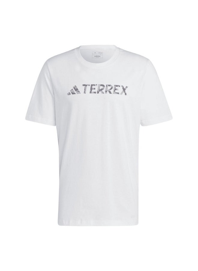 adidas Tx Logo Tee White Hiking T-Shirts XS