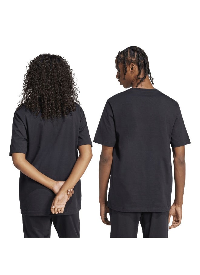 adidas lounge pocket men graphic t-shirt