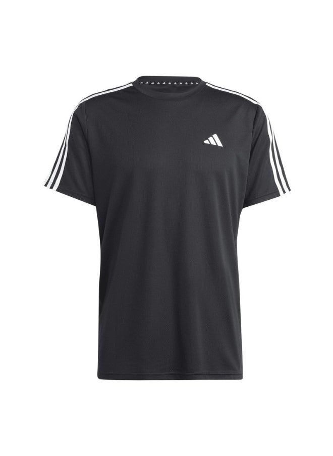 adidas TR-ES BASE 3S T Black Training T-SHIRTS for Men - XS