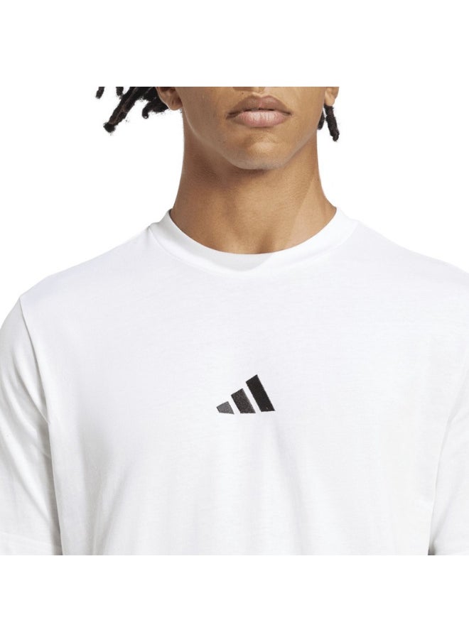 adidas M 3S SJ T White Training T-SHIRTS for Men - 2XSS