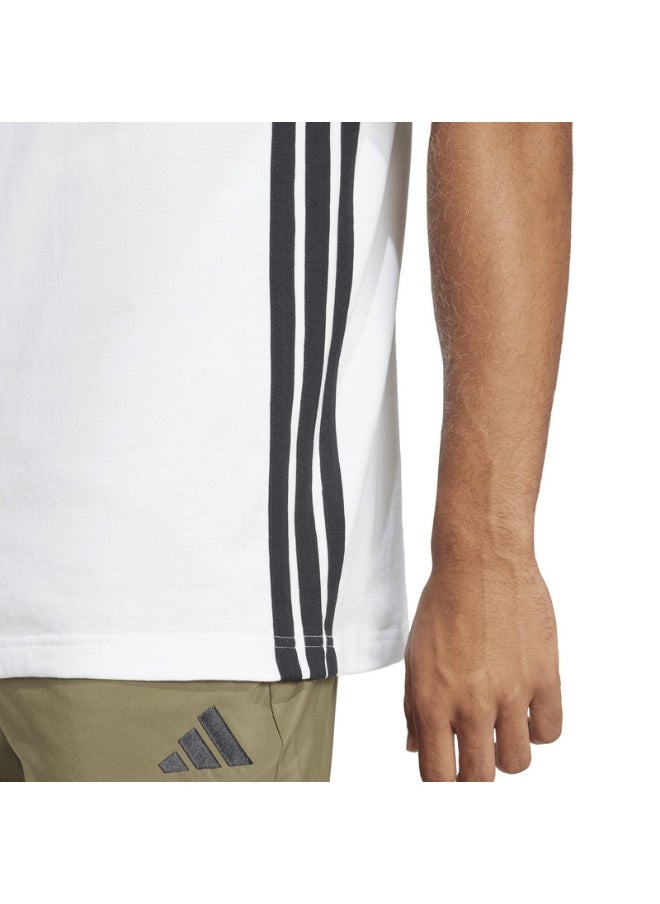 adidas M 3S SJ T White Training T-SHIRTS for Men - 2XSS