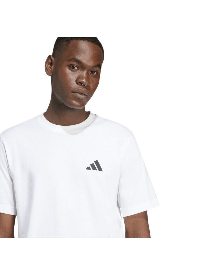 adidas M C IIN TEE White Training T-SHIRTS for Men - XS