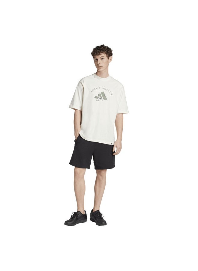 adidas M C DOODLE SCT White Training T-SHIRTS for Men - XS