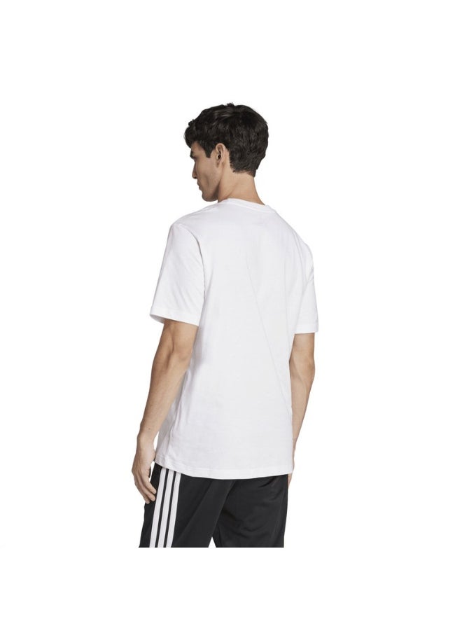 adidas M L SL LEMON T White Training T-SHIRTS for Men - XS