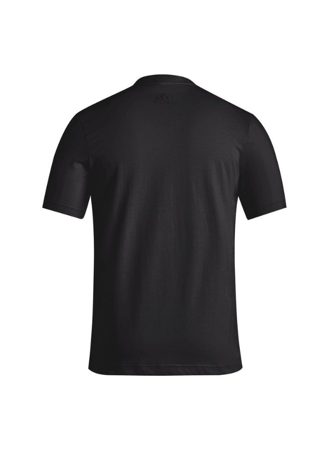 adidas M Lin Sj T Black Training T-Shirts 2XSS