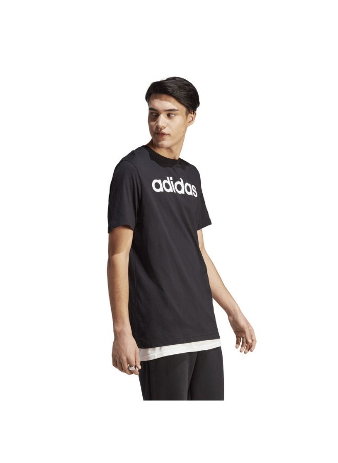 adidas M Lin Sj T Black Training T-Shirts 2XSS