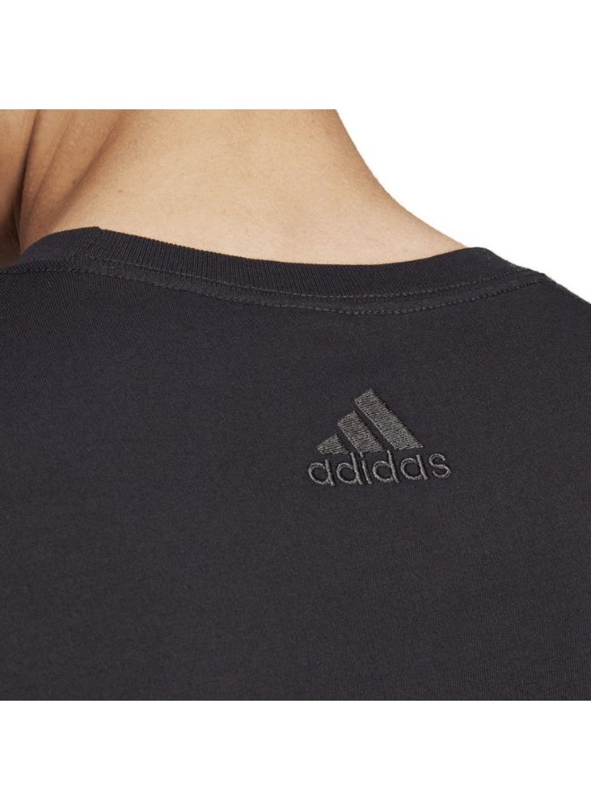 adidas M Lin Sj T Black Training T-Shirts 2XSS