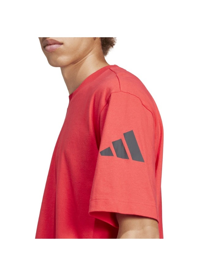 adidas M SJ T Red Training T-SHIRTS for Men - 2XS