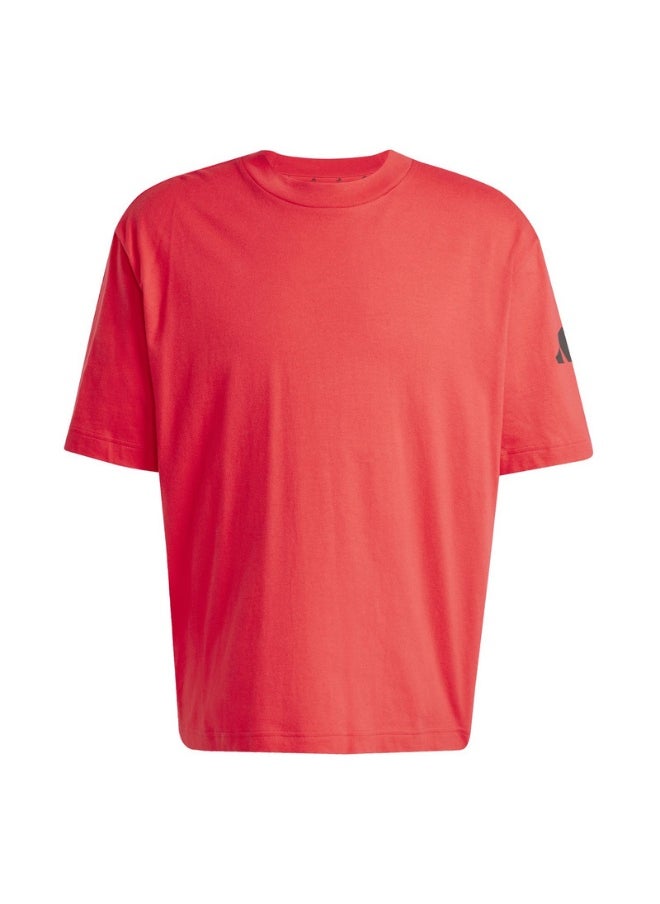 adidas M SJ T Red Training T-SHIRTS for Men - 2XS