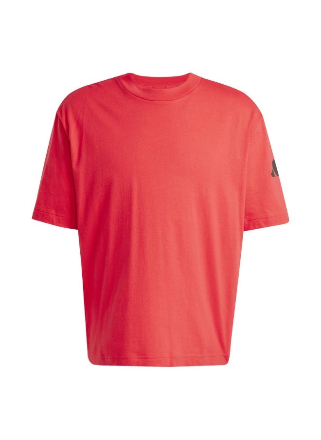 adidas M SJ T Red Training T-SHIRTS for Men - 2XS