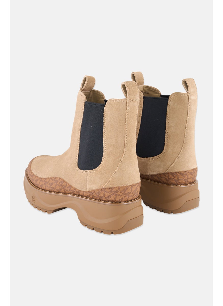 Women Medium Dupree Slip On Ankle Boot, Brown