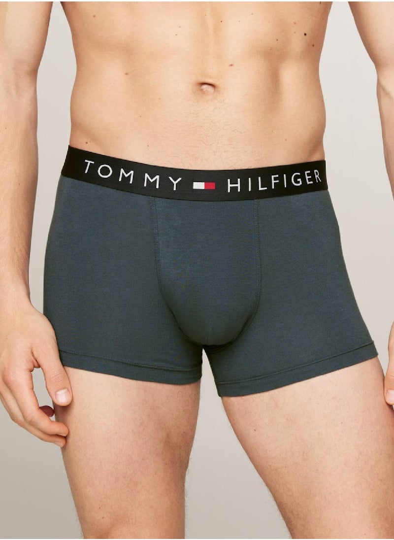 Men's 3-Pack Trunks - Cotton, Multicolour