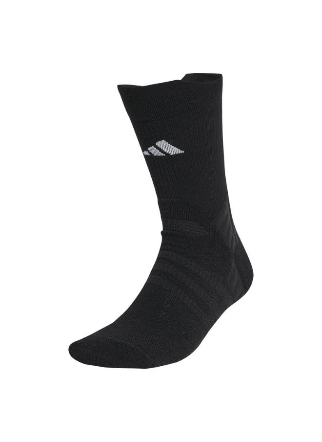 adidas TENNIS CRW SOCK Black Tennis SOCKS for Unisex - S