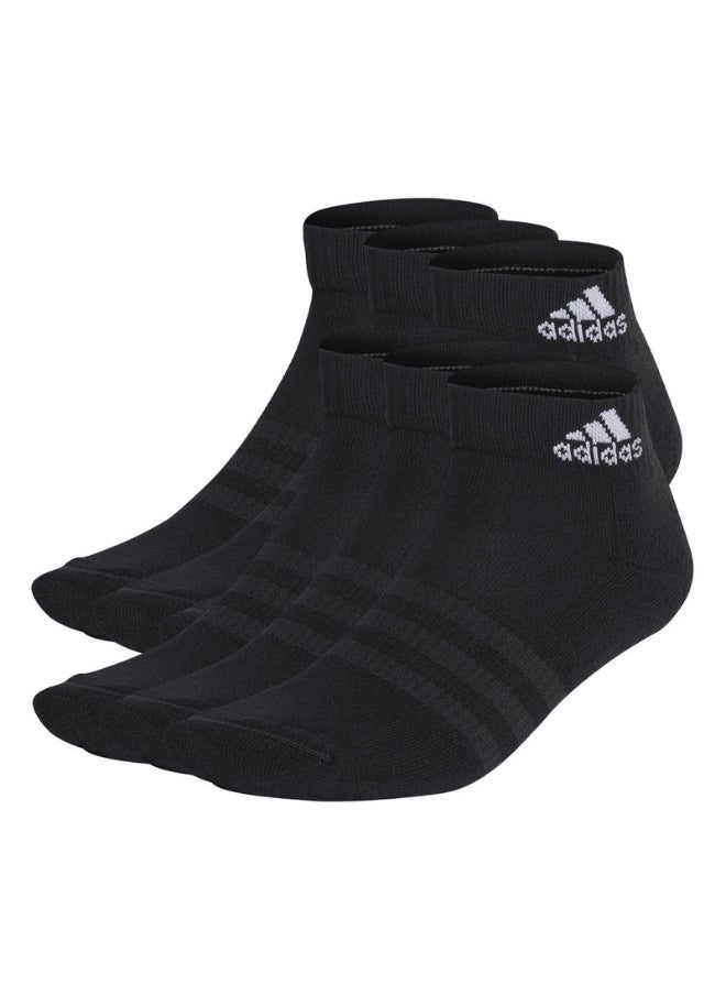 adidas C SPW ANK 6P Black Training SOCKS for Unisex - KXL