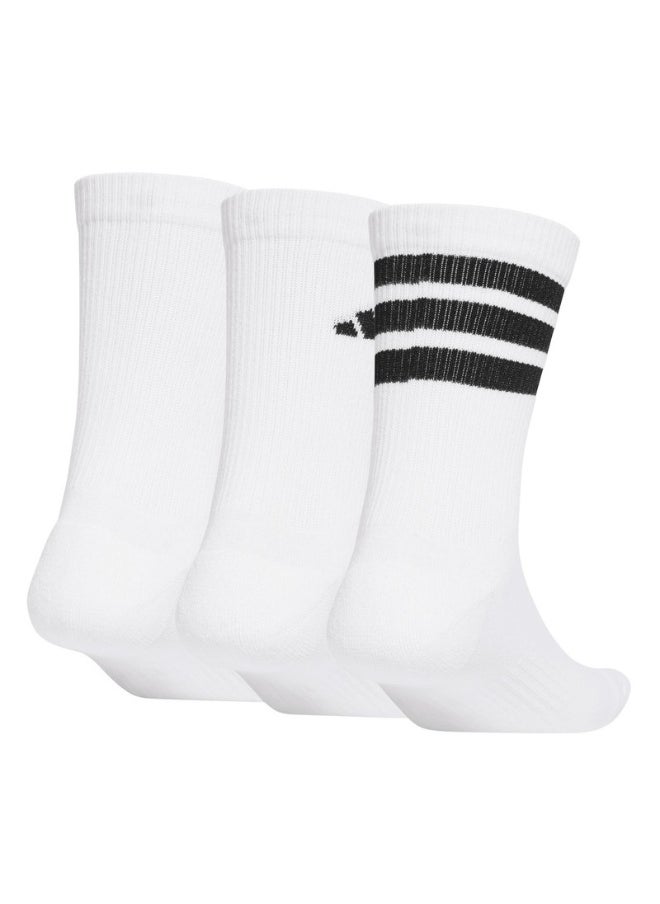 adidas LOGO PACK 3PP White Training SOCKS for Unisex - KXL