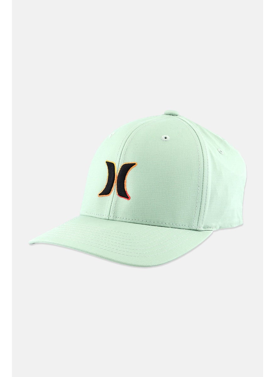 Men Embroidered Logo Dana Point Cap, Pastel Green Combo