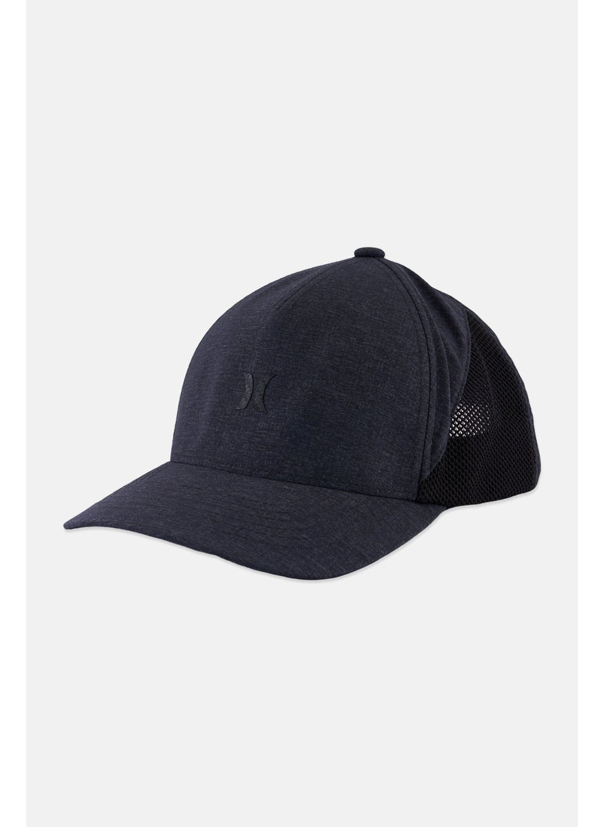 Men Brand Logo Phantom Mission Cap, Dark Grey