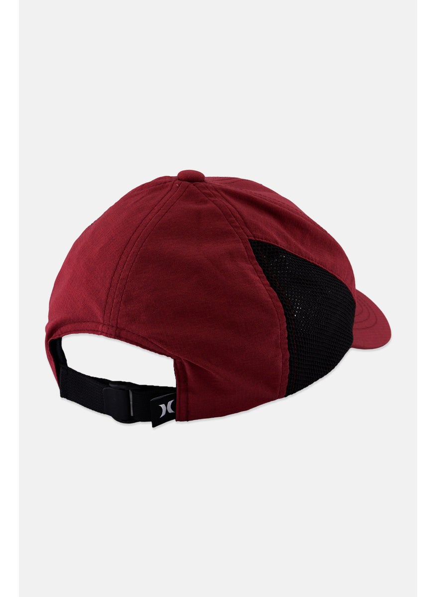 Men Brand Logo Cap, Maroon