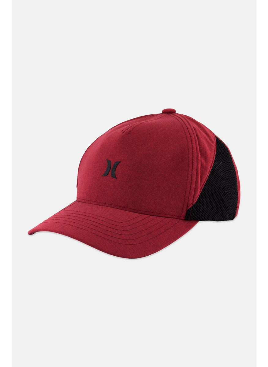 Men Brand Logo Cap, Maroon
