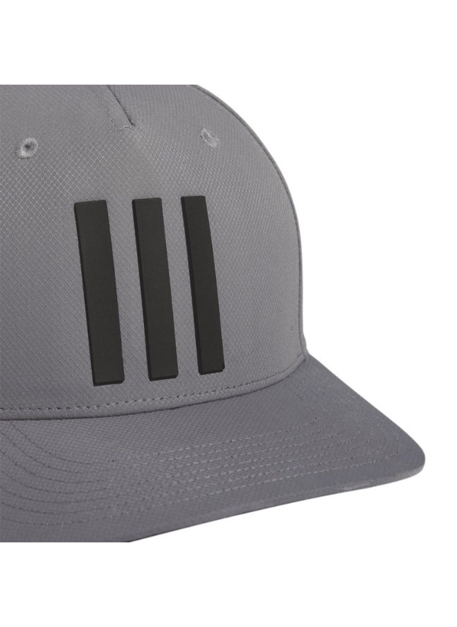 Adidas Tour Hat 3 Stp Grey Golf Headwear For Men Osfm