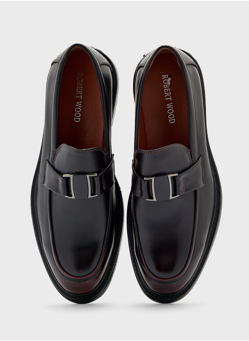 Two Tone Formal Loafers