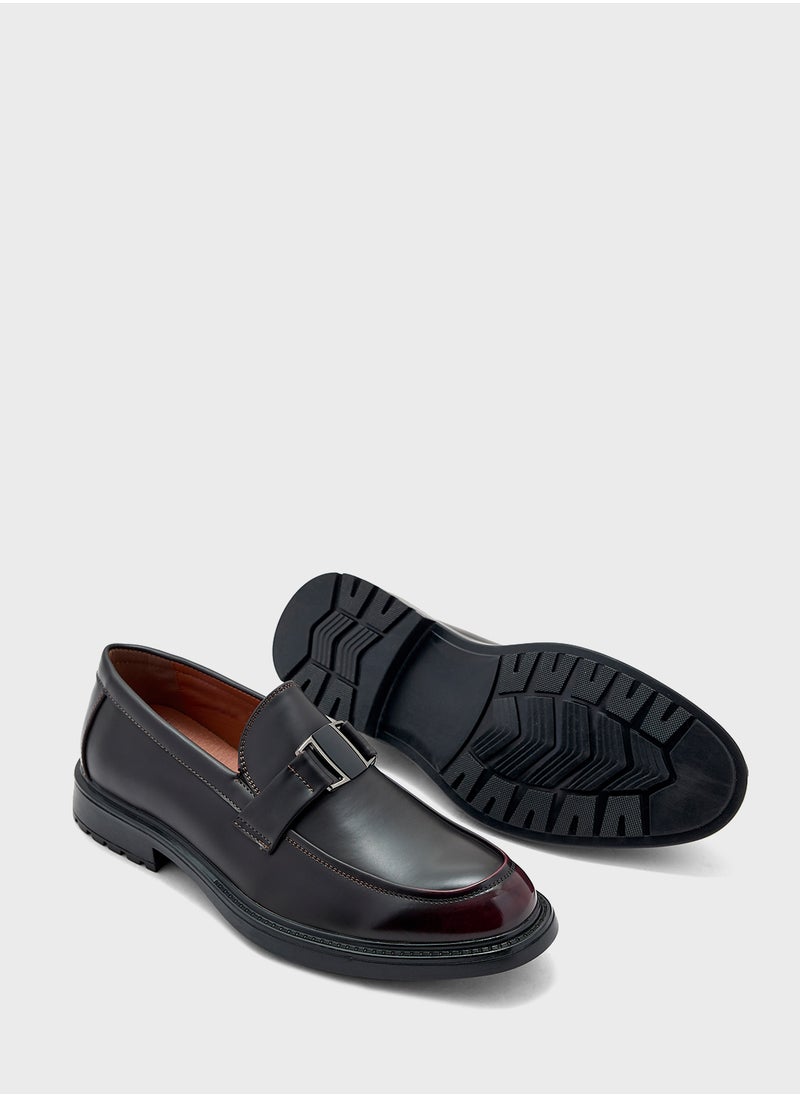 Two Tone Formal Loafers