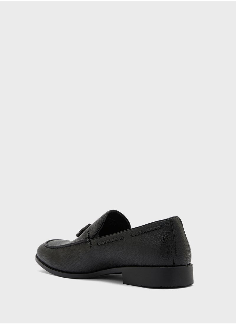 Tassel Detail Formal Slip Ons