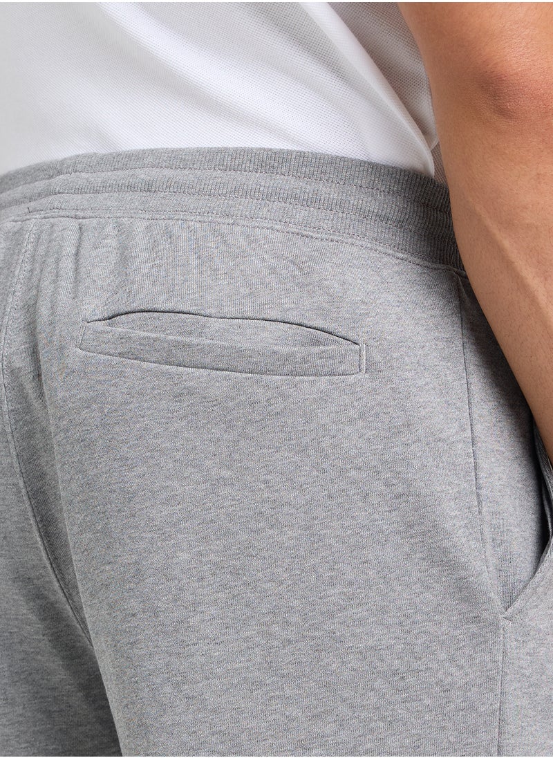 Terry Cotton Jogger Shorts