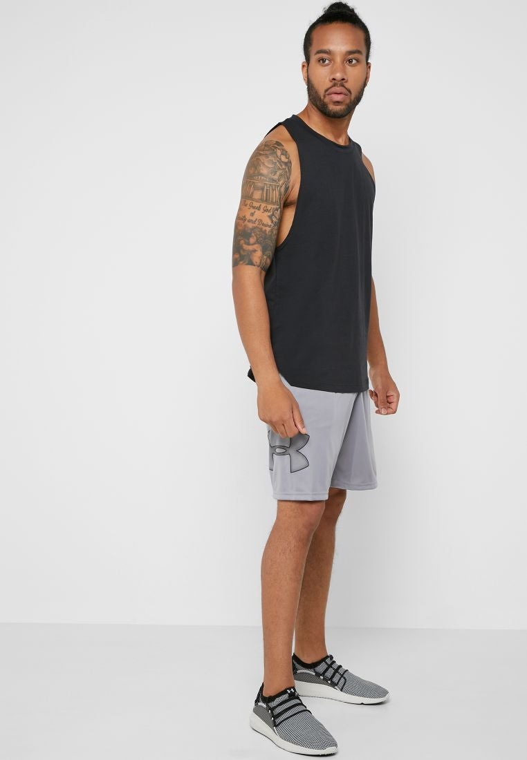 Tech Graphic Shorts Grey