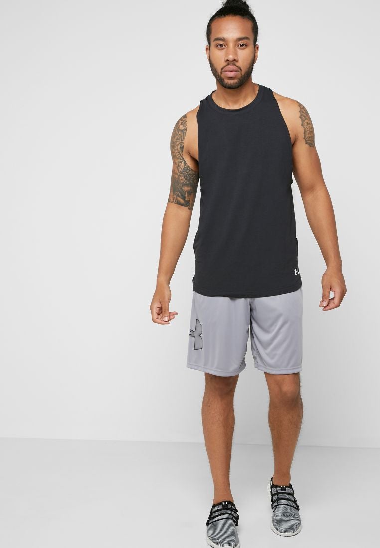 Tech Graphic Shorts Grey