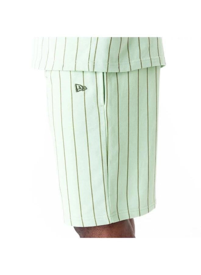 Logo Pinstripe Shorts