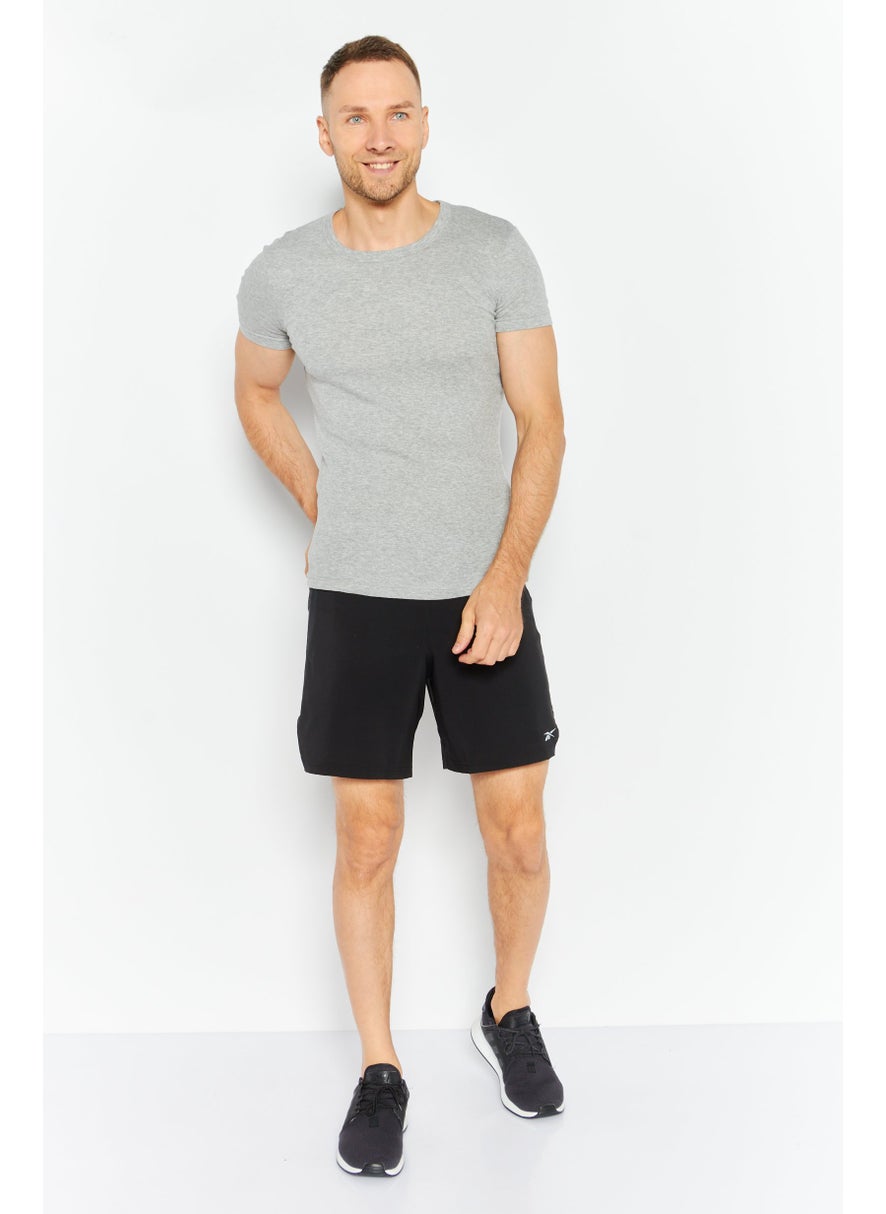 Men Sportswear Fit Training Shorts, Black