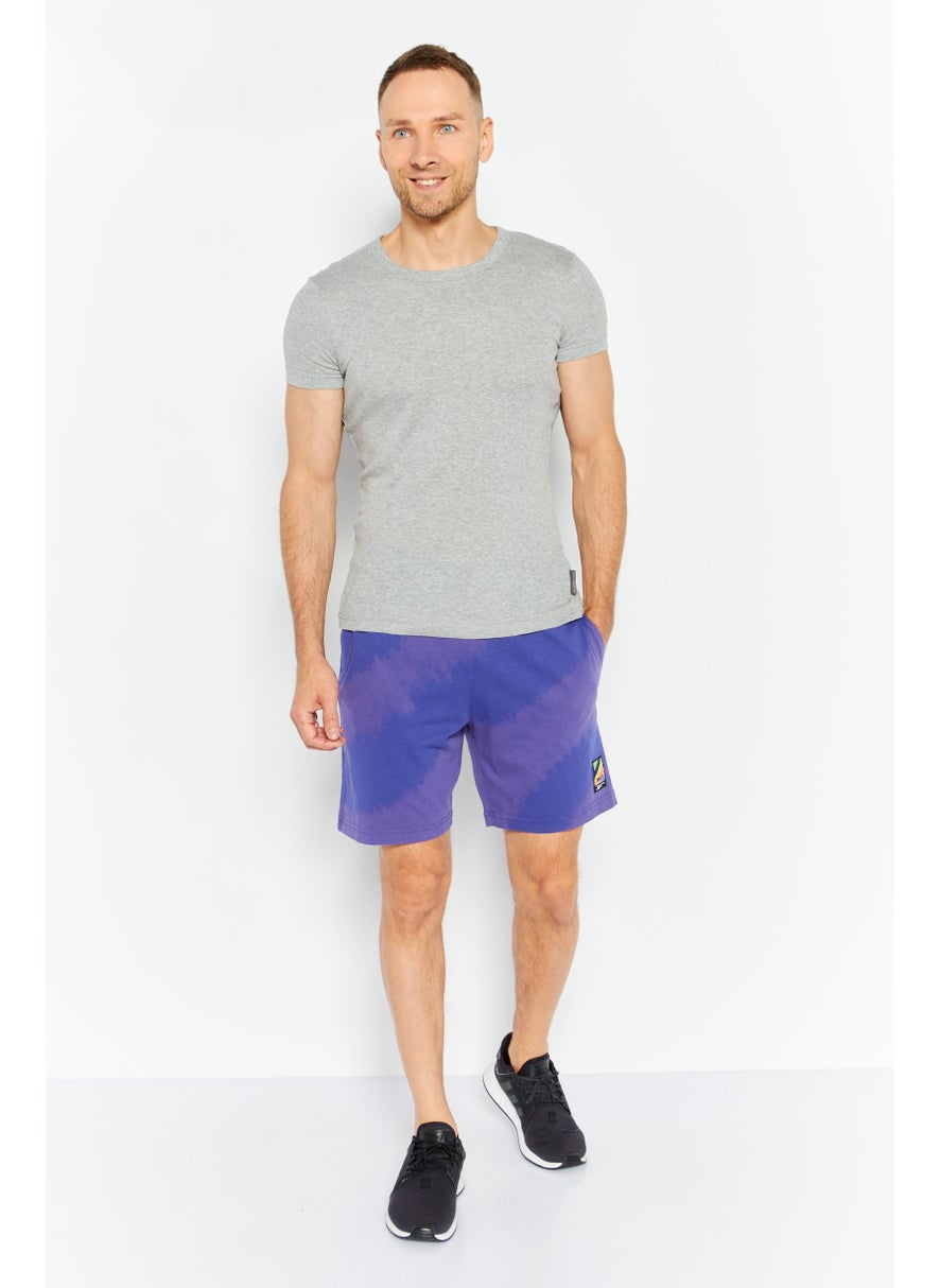 Men Sportswear Fit Drawstring Training Short, Blue